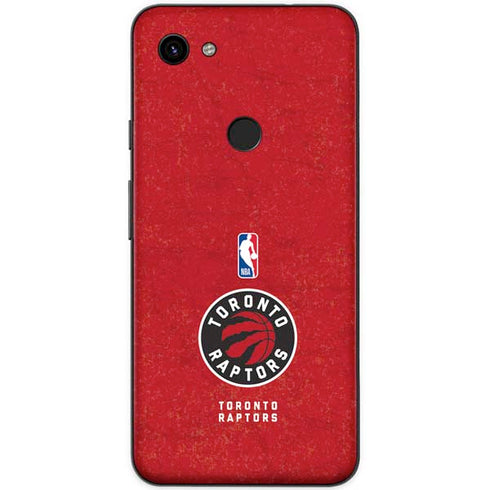 NBA Toronto Raptors Distressed Google Pixel 3a XL Skin
